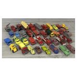 (38) Assorted Vintage Matchbox & Tootsie Trucks