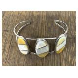 Mother of Pearl / Shell Navajo Cuff