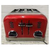 Cuisinart Red 4-Slice C-Wide Classic Bagel Toaster