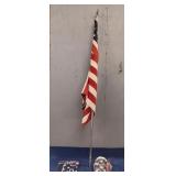 Variety of Flags & 1 Pole