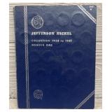 1938 - 1961 Jefferson 5ï¿½ Collection Whitman Album