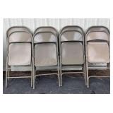 (8) Steel Folding Chairs #1
