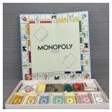 1961 Monopoly Game and Pieces