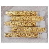 (5) Vials of Gold Leaf Flake #2