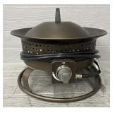 58,000 BTU Portable Outdoor Gas Fire Pit w/ Rocks