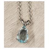 Aquamarine Necklace