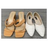 (2) Pairs Women Flats & High Heels