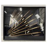 Native American Shadow Box Art