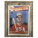 1985 Topps Mark McGwire Rookie Card #401