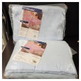 (2) Beacon Blue Blankets UNUSED