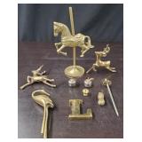 (10) Solid Brass Items