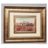 Charles Marion Russell 'The Attack' Print