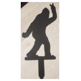 Metal Bigfoot Flower Pot Stake