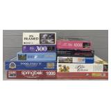 (10) Assorted Puzzles