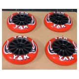 (4) Yak 100m Pro Scooter Wheels 78A
