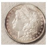 1900-P Silver Morgan Dollar