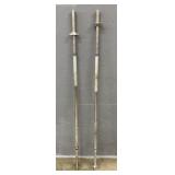 Pair of Weightlifting Barbells