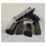 FNH 9mm Pistol w/ (4) Mags