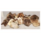 Assortment of Fur Pieces for Crafting