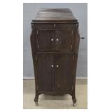 Victor Phonograph in Cabinet