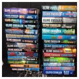(28) Clive Cussler Hardcover Books