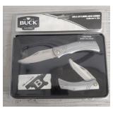 Sealed 216 & 217 Combo Buck Knives w/ Tin