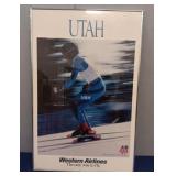 Utah Print In Frame