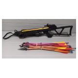 Cross Bow With Arrows