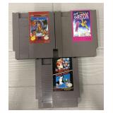 (3) Original Nintendo NES Games
