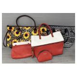 (5) Assorted Totes & Handbags