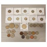 Various Coins Some Foreign