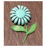 1960's Flower Brooch