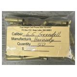 (50) Rounds 6.5 Grendell Brass