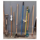 Variety of Yard Tools