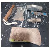Axe Heads & Mall Head Saw & More