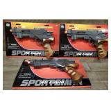 (3) Sportsman 45 Eagle Soft Rubber Ammo Gun