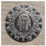 ï¿½-Ounce Silver Round: King Tut