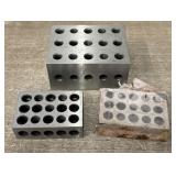 (3) Precision Machinists Blocks