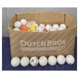 Large Assortment of Golf Balls