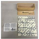 Vintage Set of 28 Dominoes