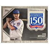 Topps Commemorative Patch Kris Bryant Card