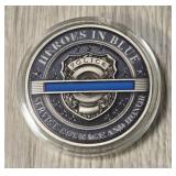 Heroes in Blue Token/Medallion