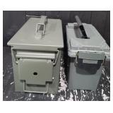 (2) Ammo Cans