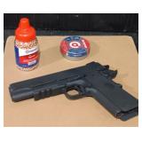 Bb Gun With BBs & Pell