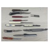 (12) Assortment of Pocket Knives