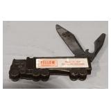 1970's Yellow Forwarding C.O. Pocket Knife