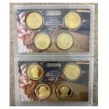 (2) 2007 & 2008 U.S. Mint Presidential Proof Sets