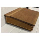 Table Top Wood Desk w/ Lid Top