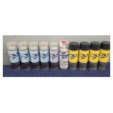 (10) Assorted Cans of Automotive Touch Up Tape