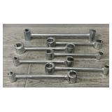 (7) Door Hinge Hole Adjustment Wrenches